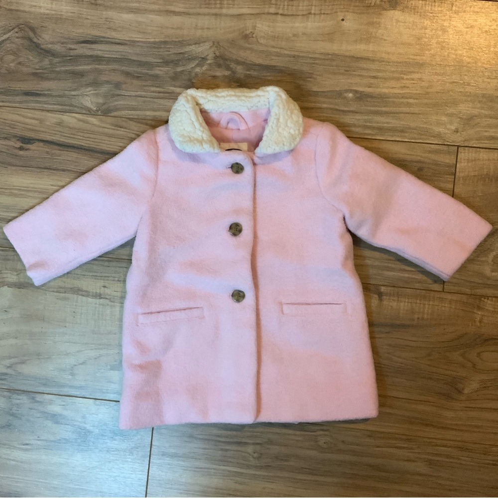 Baby girl Pink Peacoat jacket